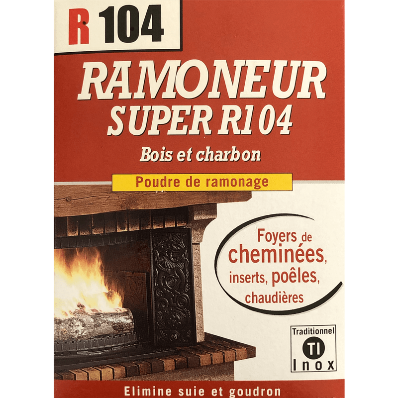 ramoneur super R104 bois et charbon